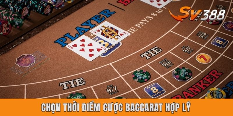 Baccarat Sv388 - Gameplay Đỏ Đen Online Cực Hấp Dẫn 2025 Chọn thời điểm cược Baccarat hợp lý