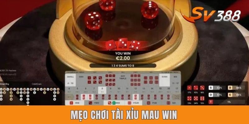 Sicbo Sv388 - Cách Chơi Dễ Thắng Từ Chuyên Gia Hàng Đầu Mẹo chơi Tài Xỉu mau win